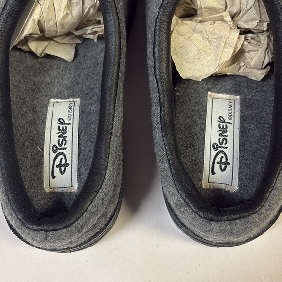 Disney Vintage Donald Duck Embroidered Slip on Mules Gray Size 9 NEW - Picture 6 of 6